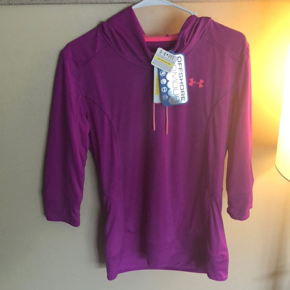 UA Offshore long sleeve hooded shirt - Picture 1 of 3